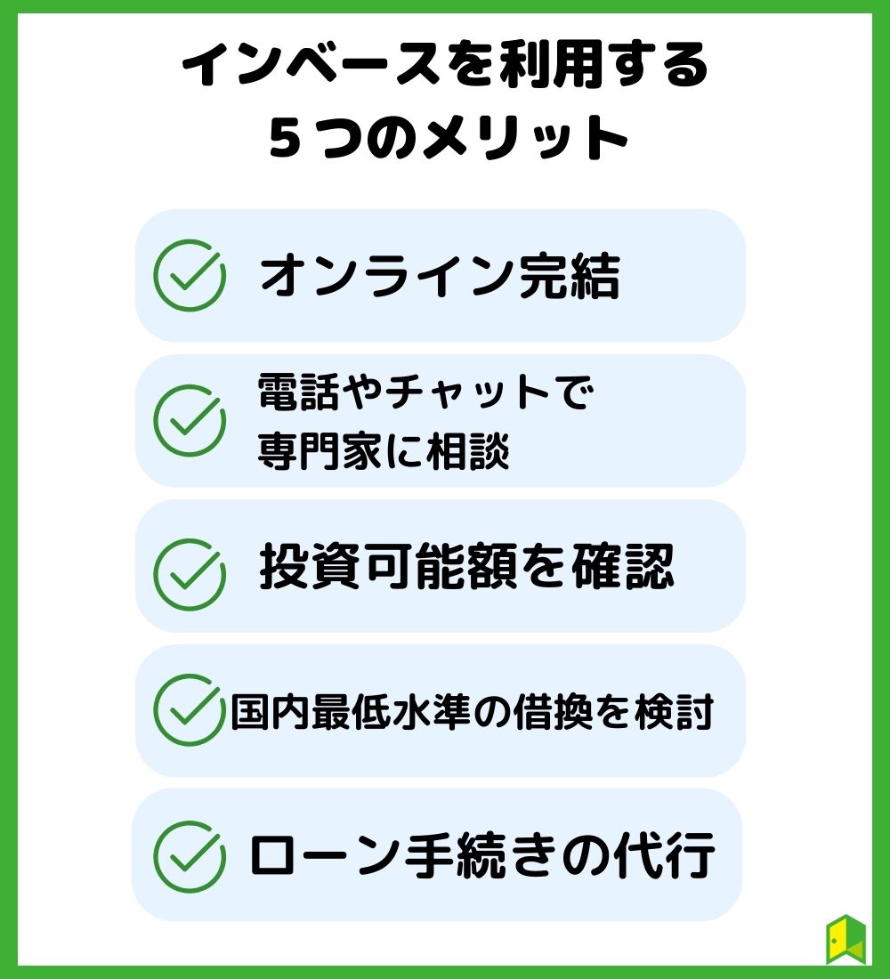 インベースを利用する5つのメリット